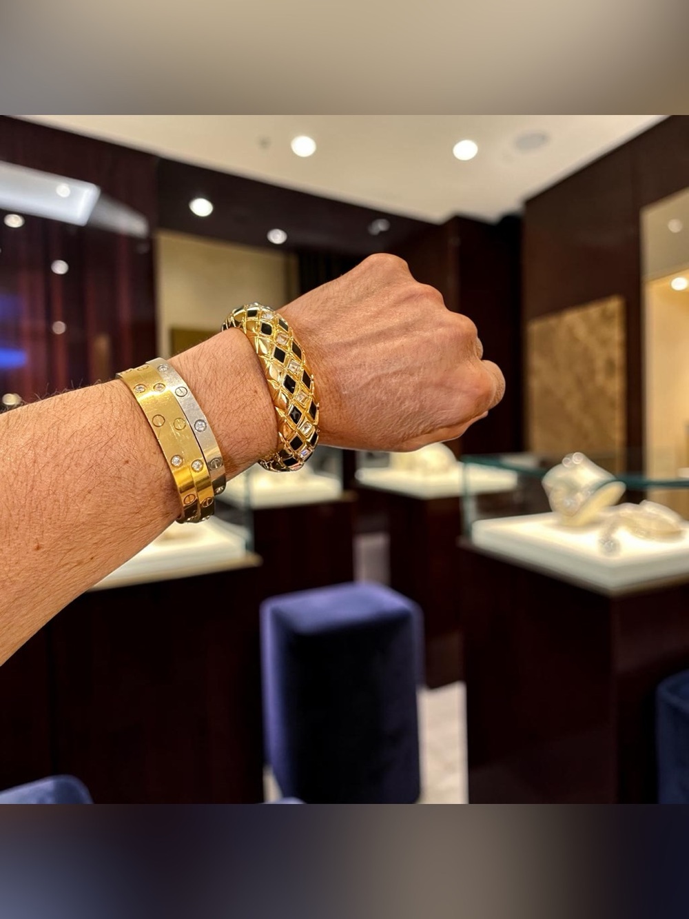 St. John Authentic Runway Vintage Retro Iconic Designer Formal Couture Bracelet